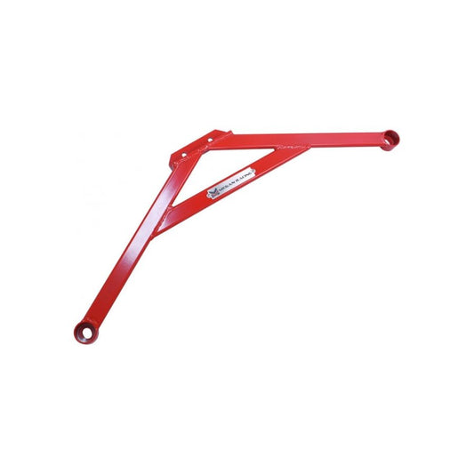Megan Racing Front Lower Red Subframe H-Bracket Brace Bar For 03-18 Corolla 4Dr - SB-HBTCO03