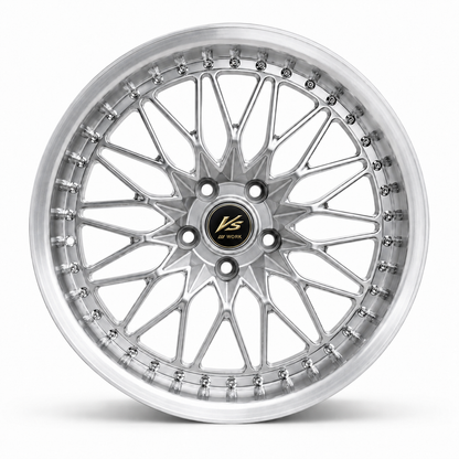 WKS-1 | WORK VSXV Style Wheels Hyper Black Machined Lip