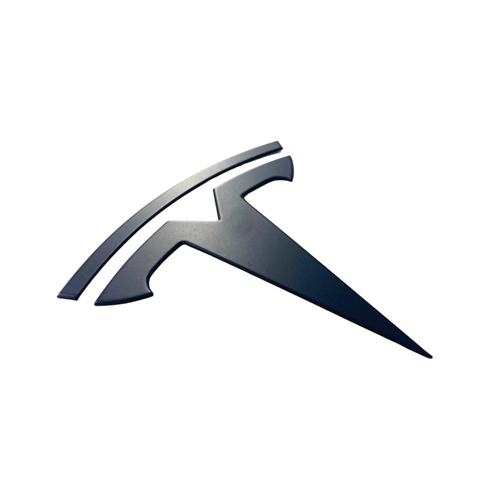 Matte Black Front Emblem For TESLA Model 3 & Model Y